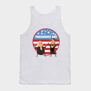 Presidents Day - Sticker Tank Top